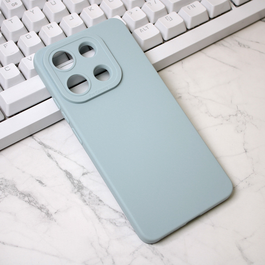 Torbica Silikon Pro Camera za Xiaomi Redmi Note 13 4G (EU) svetlo plava