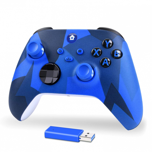 Joypad WIFI kontroler za XBOX One, XBOX X series, PC Windows, PS 3 mermerno plava