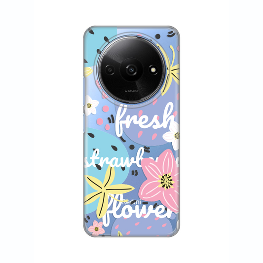 Torbica Silikonska Print Skin za Xiaomi Redmi A3 Fresh Pastel