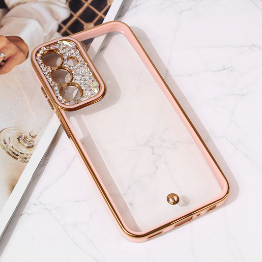 Torbica Cirkon Camera za Samsung A256B Galaxy A25 5G roze