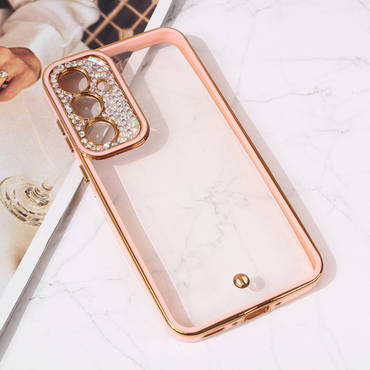 Torbica Cirkon Camera za Samsung A356B Galaxy A35 5G roze