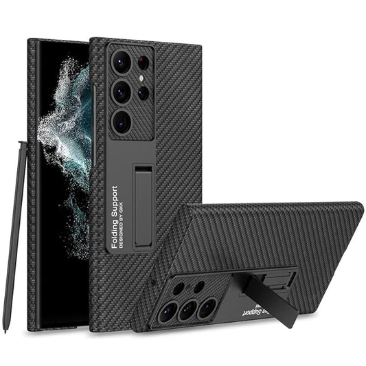 Torbica Holster Carbon za Samsung S928B Galaxy S24 Ultra crna