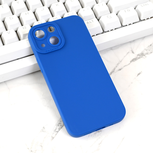 Torbica Silikon Pro Camera za iPhone 13 Mini 5.4 plava