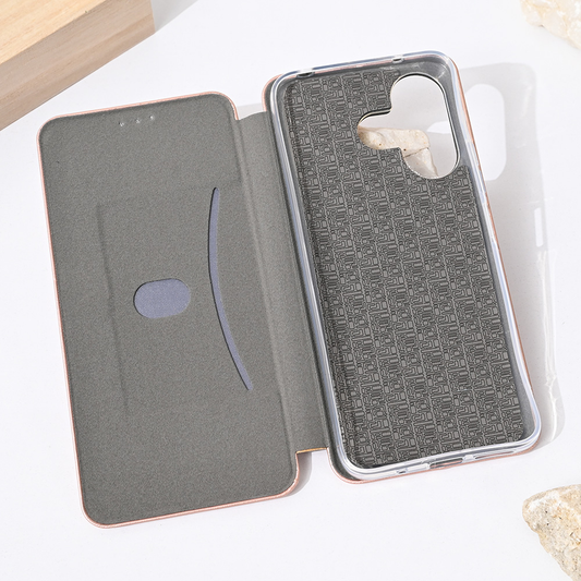 Torbica Teracell Flip Cover za Xiaomi Redmi 13 roze