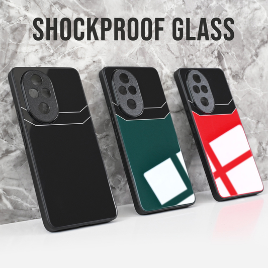 Torbica Shockproof glass za Honor 200 Lite crvena