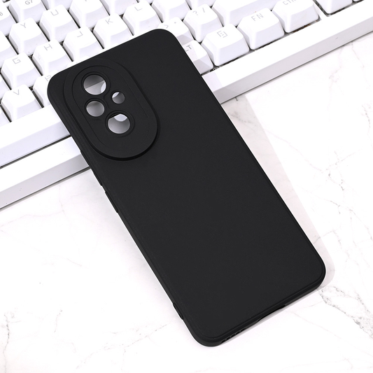 Torbica Silikon Pro Camera za Honor 200 crna