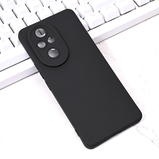 Torbica Silikon Pro Camera za Honor 200 Pro crna