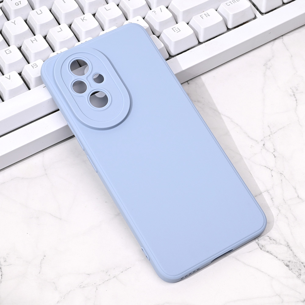 Torbica Silikon Pro Camera za Honor 200 svetlo plava