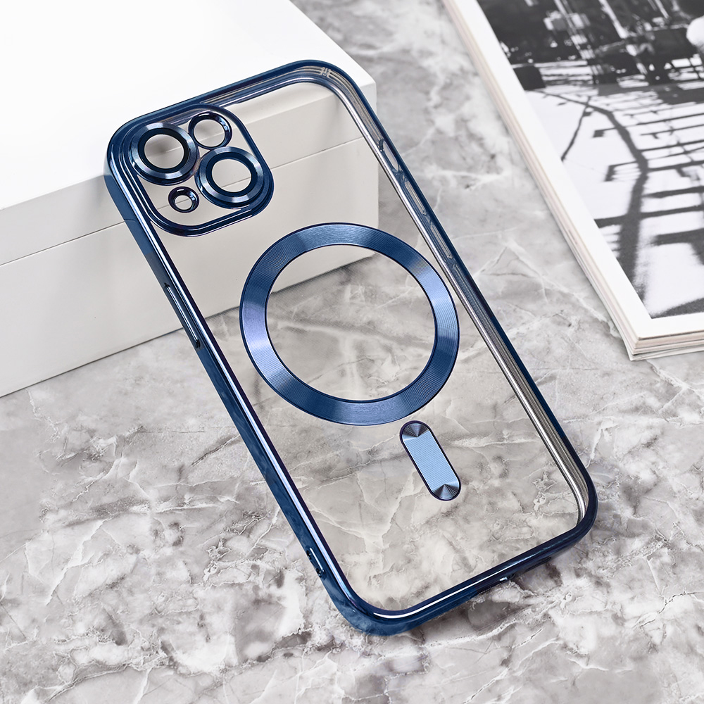 Torbica Magsafe Lux za iPhone 15 6.1 plava