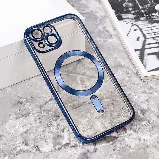 Torbica Magsafe Lux za iPhone 15 6.1 plava