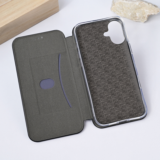 Torbica Teracell Flip Cover za iPhone 16 Plus 6.7 crna