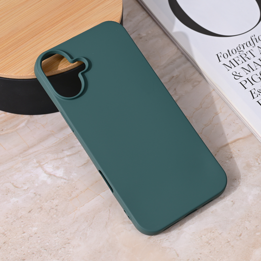 Torbica Teracell Giulietta za iPhone 16 Plus 6.7 mat tamno zelena