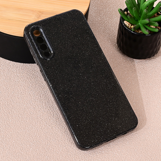 Torbica Sparkle Dust za Samsung A307F/A507F Galaxy A30s/A50s crna