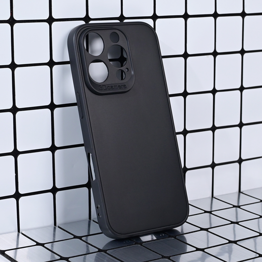 Torbica 3D Camera za iPhone 16 Pro 6.3 crna