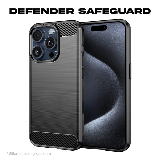 Torbica Defender Safeguard za iPhone 16 Plus 6.7 crna