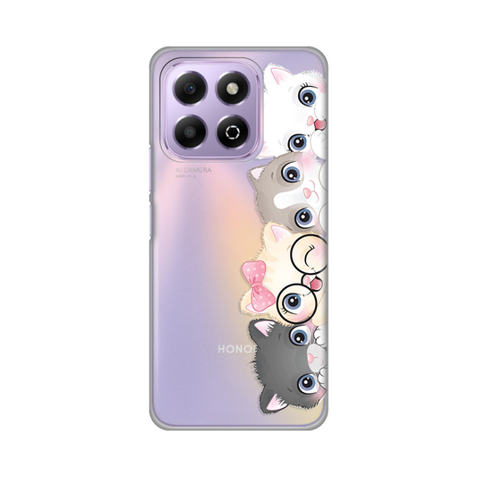 Torbica Silikonska Print Skin za Honor X6b Cats