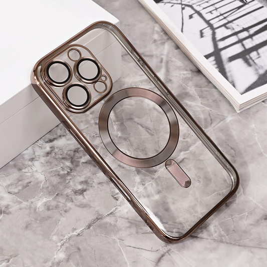 Torbica Magsafe Lux za iPhone 16 Pro 6.3 siva