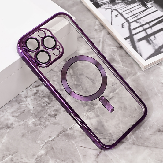 Torbica Magsafe Lux za iPhone 16 Pro Max 6.9 ljubicasta
