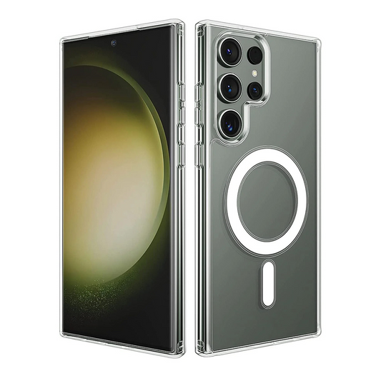 Torbica Magsafe za Samsung S918B Galaxy S23 Ultra transparent