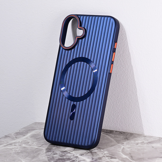 Torbica Magsafe Stripe za iPhone 16 Plus 6.7 plava
