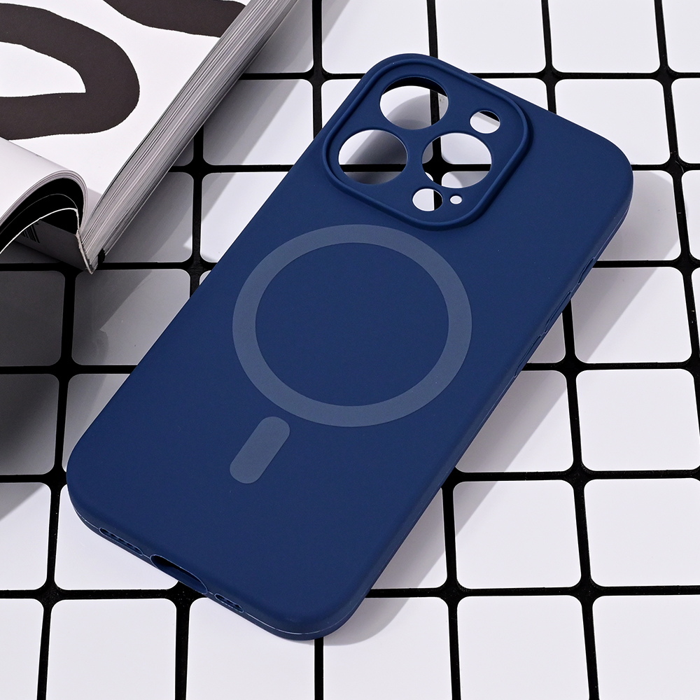 Torbica Magsafe Pure color za iPhone 14 Pro 6.1 plava