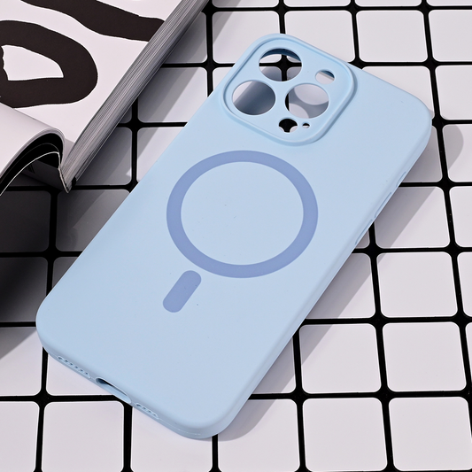 Torbica Magsafe Pure color za iPhone 15 Pro Max 6.7 svetlo plava