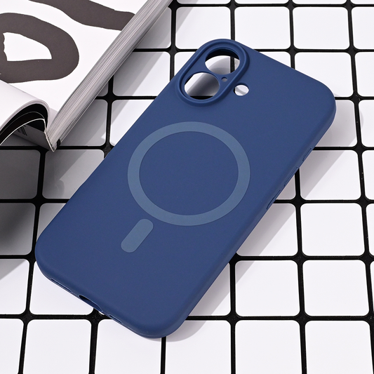 Torbica Magsafe Pure color za iPhone 16 6.1 plava