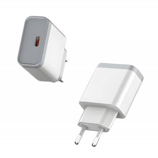 Kucni punjac LDNIO Q122 PPS PD, 27W sa Type C na iPhone lightning kablom beli