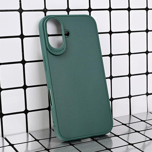 Torbica 3D Camera za iPhone 16 6.1 tamno zelena