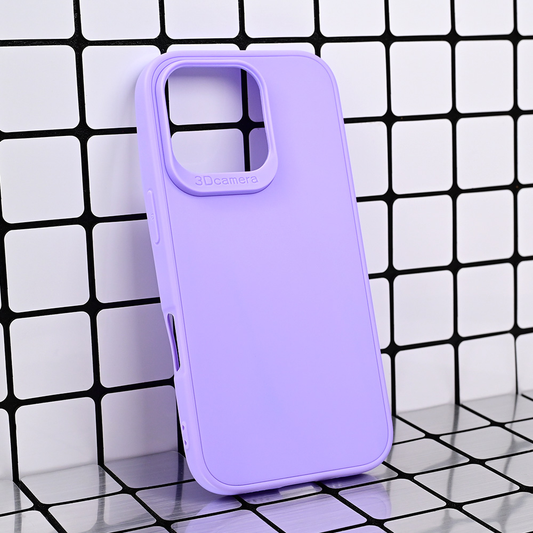 Torbica 3D Camera za iPhone 16 Pro 6.3 ljubicasta