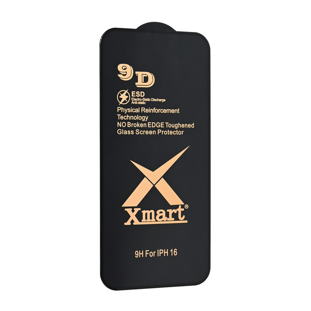 Zastitno Staklo Tempered glass X mart 9D za iPhone 16 6.1