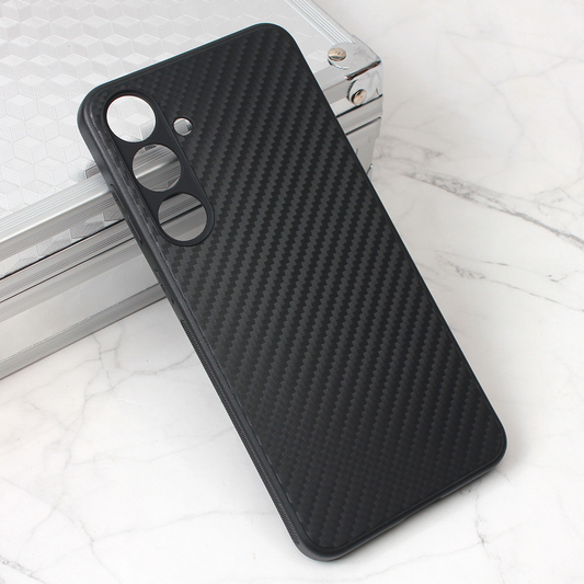 Torbica Carbon fiber za Samsung S721B Galaxy S24 FE crna