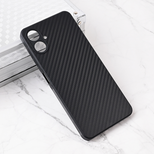 Torbica Carbon fiber za Samsung A065F Galaxy A06 crna
