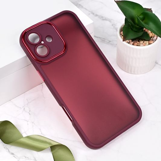 Torbica Shining Camera za iPhone 16 Plus 6.7 crvena