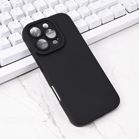 Torbica Silikon Pro Camera za iPhone 16 Pro 6.3 crna