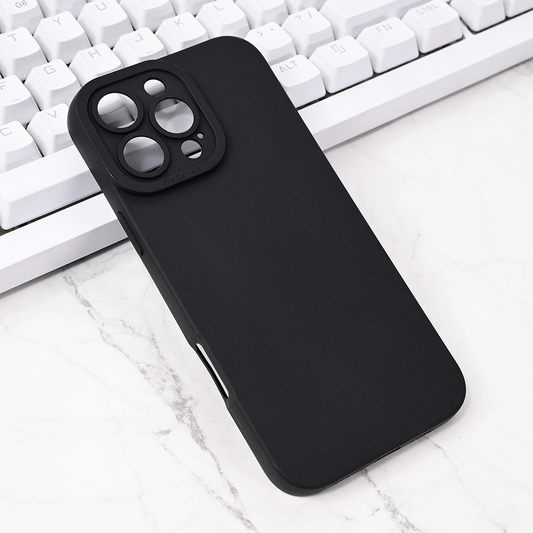 Torbica Silikon Pro Camera za iPhone 16 Pro Max 6.9 crna