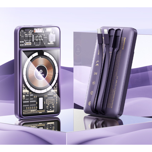 Power bank prenosiva baterija REMAX Phantom Series RPP-580 PD 20W+QC 22.5W 10000mAh plavi