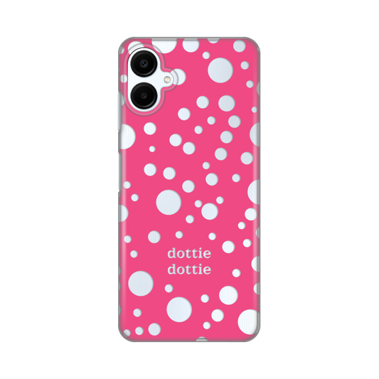 Torbica Silikonska Print Skin za Samsung A065F Galaxy A06 Dottie Dottie Pink