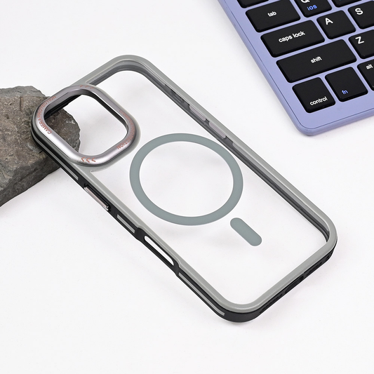 Torbica Magsafe Trendy za iPhone 16 6.1 siva