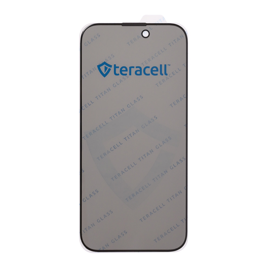Zastitno staklo Tempered Glass Privacy Teracell Titan 2.5D za iPhone 14 Pro Max 6.7 crni