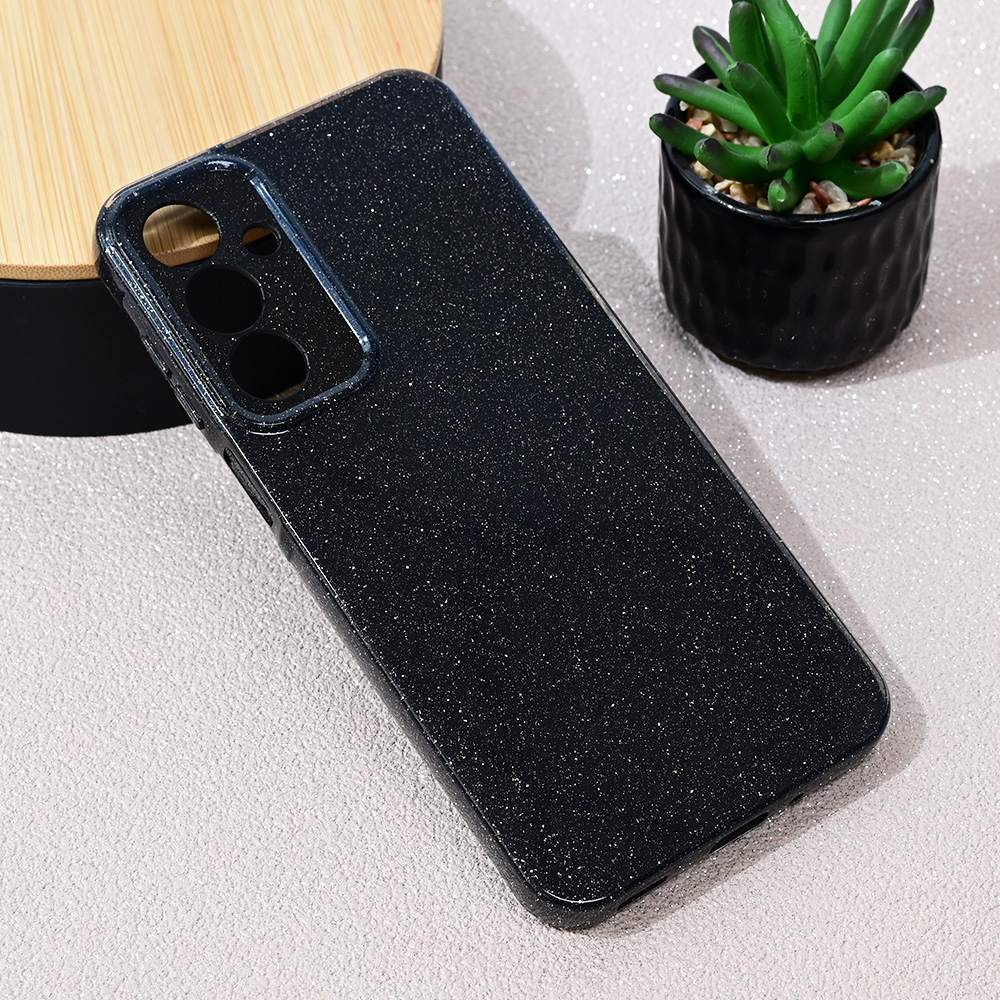 Torbica Sparkle Dust za Samsung A165F Galaxy A16 5G crna