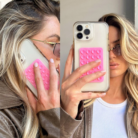 Stiker za mobilni telefon Octobuddy svetlo roze