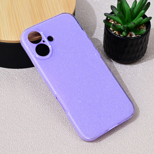 Torbica Sparkle Dust za iPhone 16 6.1 ljubicasta