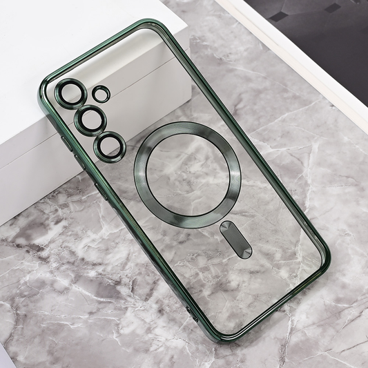 Torbica Magsafe Lux za Samsung A556B Galaxy A55 5G zelena
