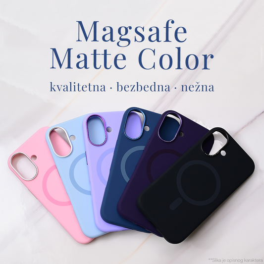 Torbica Magsafe Matte Color iPhone 16 Pro 6.3 lila