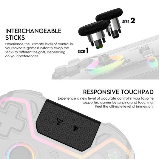 Joypad wireless Fantech WGP14V2 NOVA PRO multiplatform crni