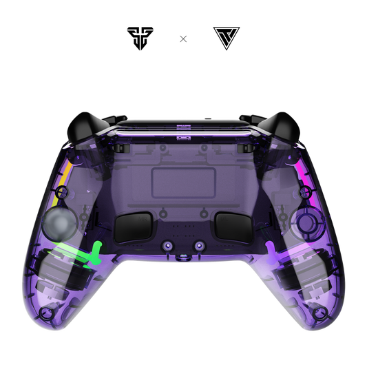 Joypad wireless Fantech WGP14V2 NOVA PRO multiplatform RGB CLEAR ljubicasti