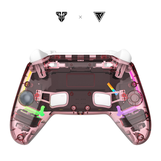 Joypad wireless Fantech WGP14V2 NOVA PRO multiplatform RGB CLEAR sakura