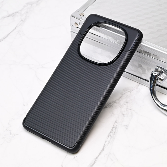 Torbica Defender Carbon za Xiaomi Redmi Note 14 Pro 5G (EU) crna