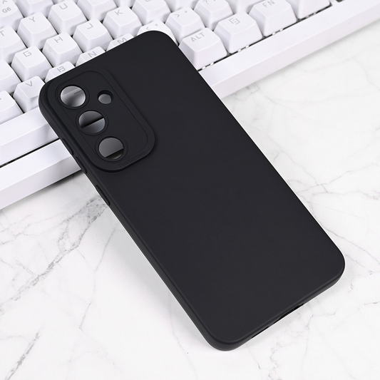 Torbica Silikon Pro Camera za Samsung S721B Galaxy S24 Fe crna
